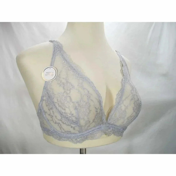 34C Le Mystere 4499 Perfect 10 Underwire Bralette Frost Gray NWT  New with Tags - Picture 6 of 9